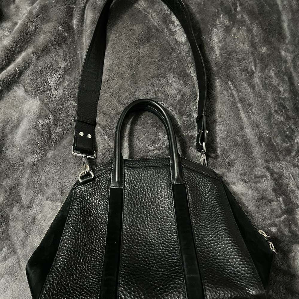 Mackage Elegant Black Leather Handbag